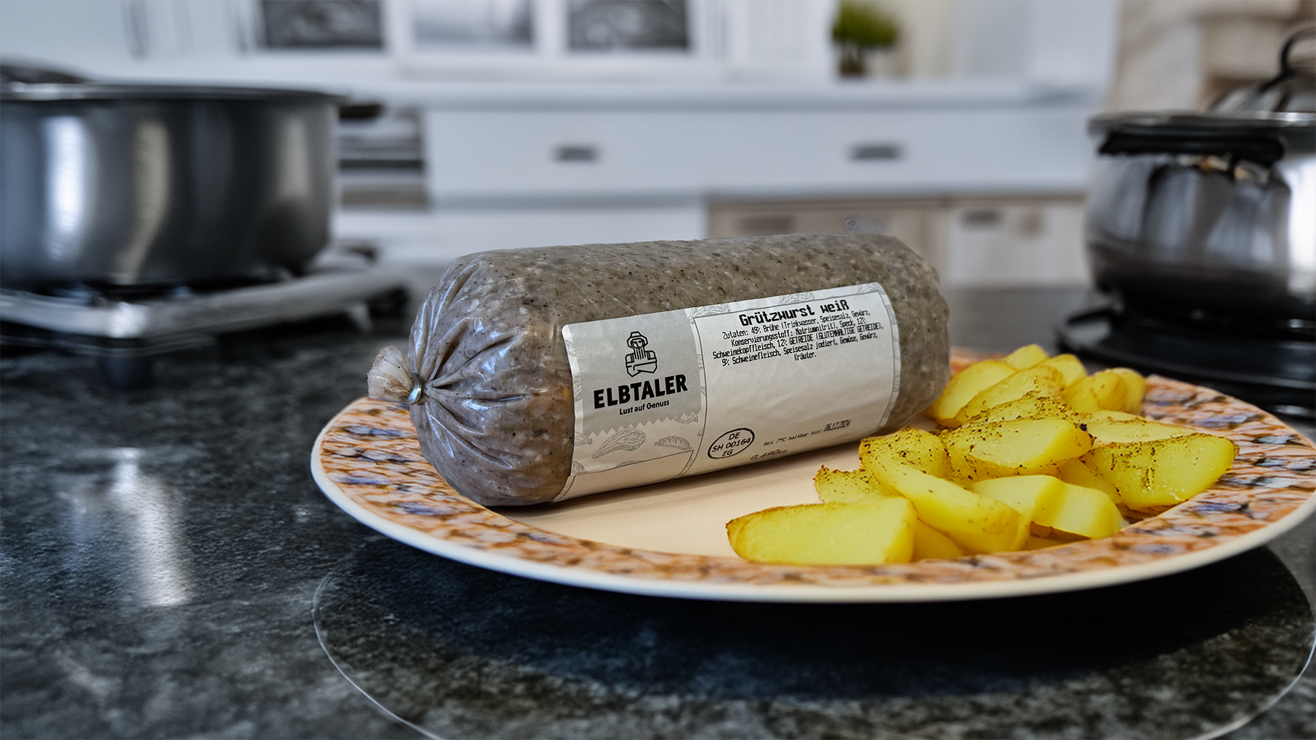 Grützwurst im Schlauch "weiß"